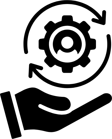 Logo de super-héros stylisé